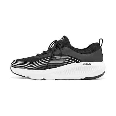(W) Skechers Go Run Elevate 'Black White'