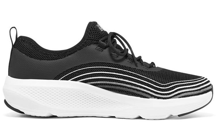 Lookbook (W) Skechers Go Run Elevate ''Noir Blanc'' 128329-BKW