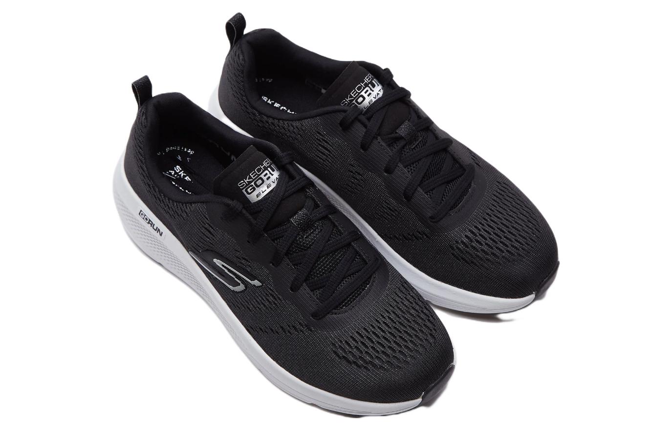 Lookbook (Women) Skechers Go Run Elevate 'Live Elevated Black' 128326-BLK