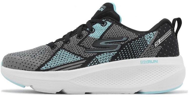 (W) Skechers GO RUN Elevate Kasut Lari 'Kelabu Hitam Biru' 128346-BKAQ Buy (W) Skechers GO RUN Elevate Kasut Lari 'Kelabu Hitam Biru' 128346-BKAQ