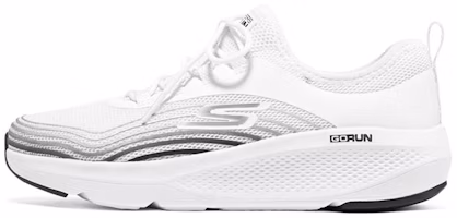 (Women) Skechers Go Run Elevate 'White Black' 128329-WBK (Women) Skechers Go Run Elevate 'White Black' 128329-WBK