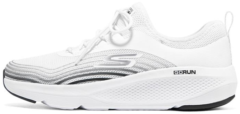 (W) Skechers Go Run Elevate 'Putih Hitam' 128329-WBK Buy (W) Skechers Go Run Elevate 'Putih Hitam' 128329-WBK