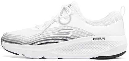 (Women) Skechers Go Run Elevate 'White Black' 128329-WBK (Women) Skechers Go Run Elevate 'White Black' 128329-WBK