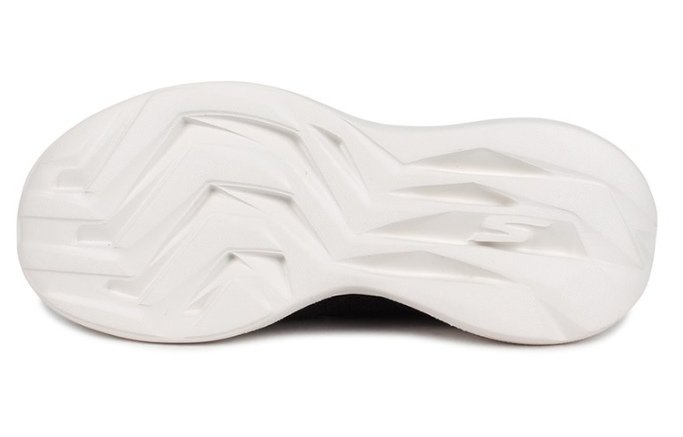 Shop (W) Skechers Go Run Fast 'After Hours Hitam Putih' 128180-BLK