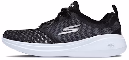 (Women) Skechers Go Run Fast 'Black White' 15101-BKW (Women) Skechers Go Run Fast 'Black White' 15101-BKW