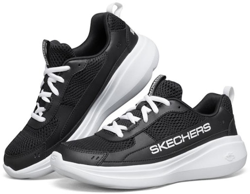 Skechers GO RUN Fast 低筒 跑步鞋 女款 黑白 Lookbook Skechers GO RUN Fast 低筒 跑步鞋 女款 黑白
