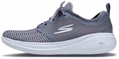 (Women) Skechers Go Run Fast 'Grey' 15100-GRY (Women) Skechers Go Run Fast 'Grey' 15100-GRY
