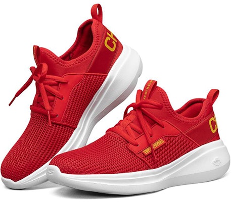 (W) Skechers GO RUN Fast 'Sepatu Lari Ringan Merah Kuning' 128019-RDYL Lookbook (W) Skechers GO RUN Fast 'Sepatu Lari Ringan Merah Kuning' 128019-RDYL