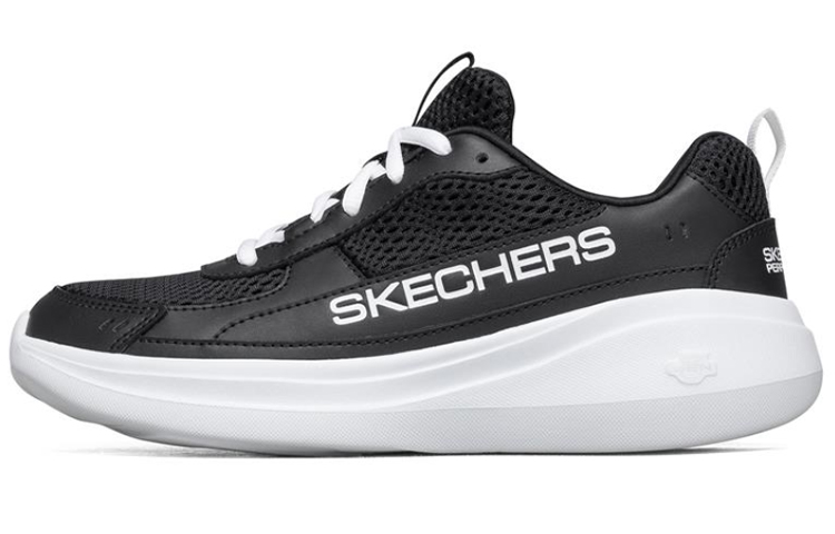 (Women) Skechers Go Run Fast Black/White 667053-BKW