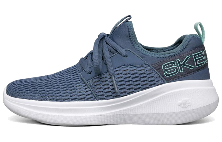 (Women) Skechers Go Run Fast Blue/White 128012-BLTQ