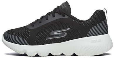 (Women) Skechers Go Run Focus Low-Top Sneakers Black 15178-BKW (Women) Skechers Go Run Focus Low-Top Sneakers Black 15178-BKW