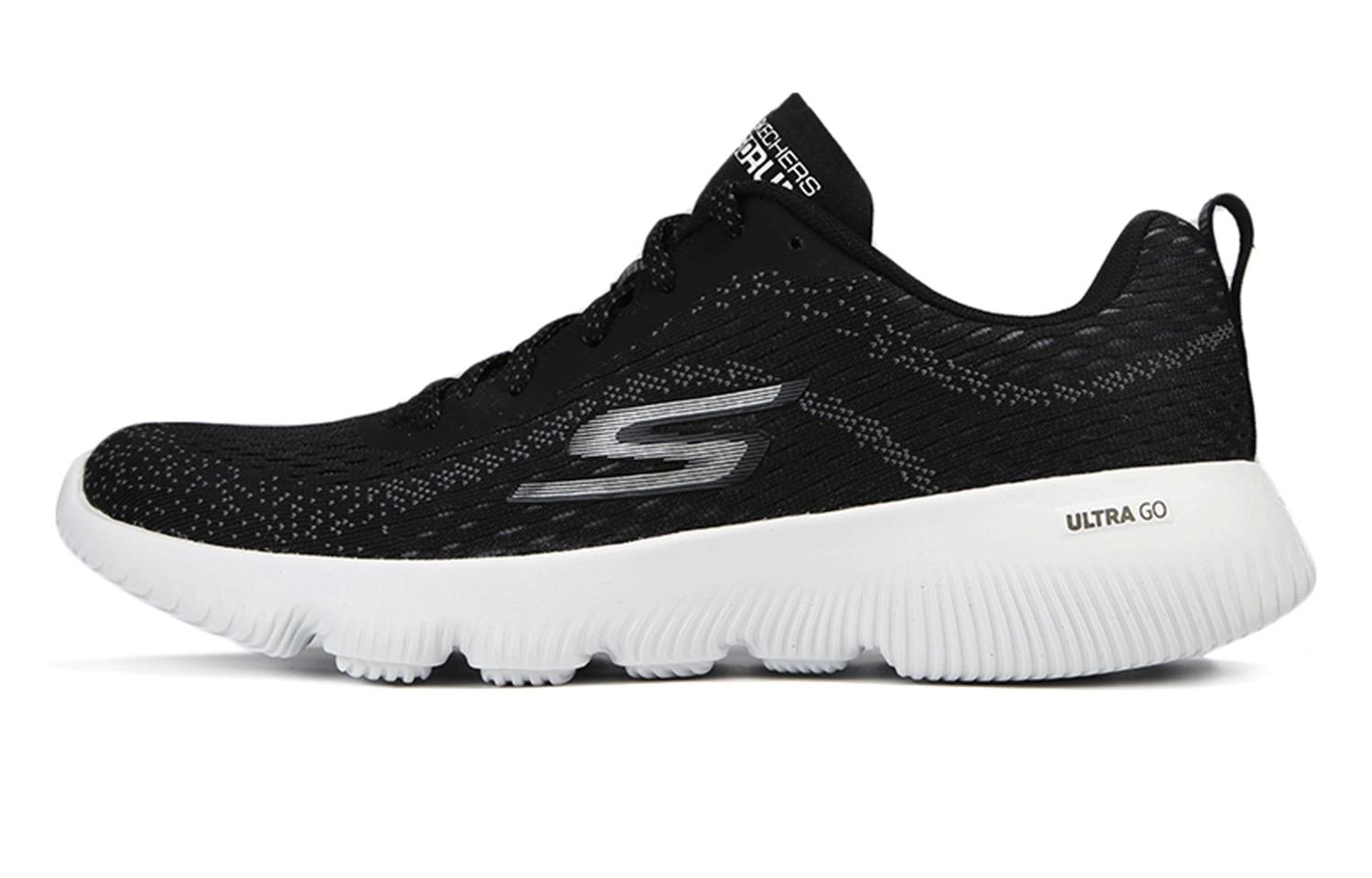 (Women) Skechers Go Run Focus 'Black Gray' 128023-BKGY