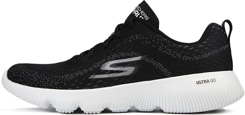 (Women) Skechers Go Run Focus 'Black Gray' 128023-BKGY Buy (Women) Skechers Go Run Focus 'Black Gray' 128023-BKGY