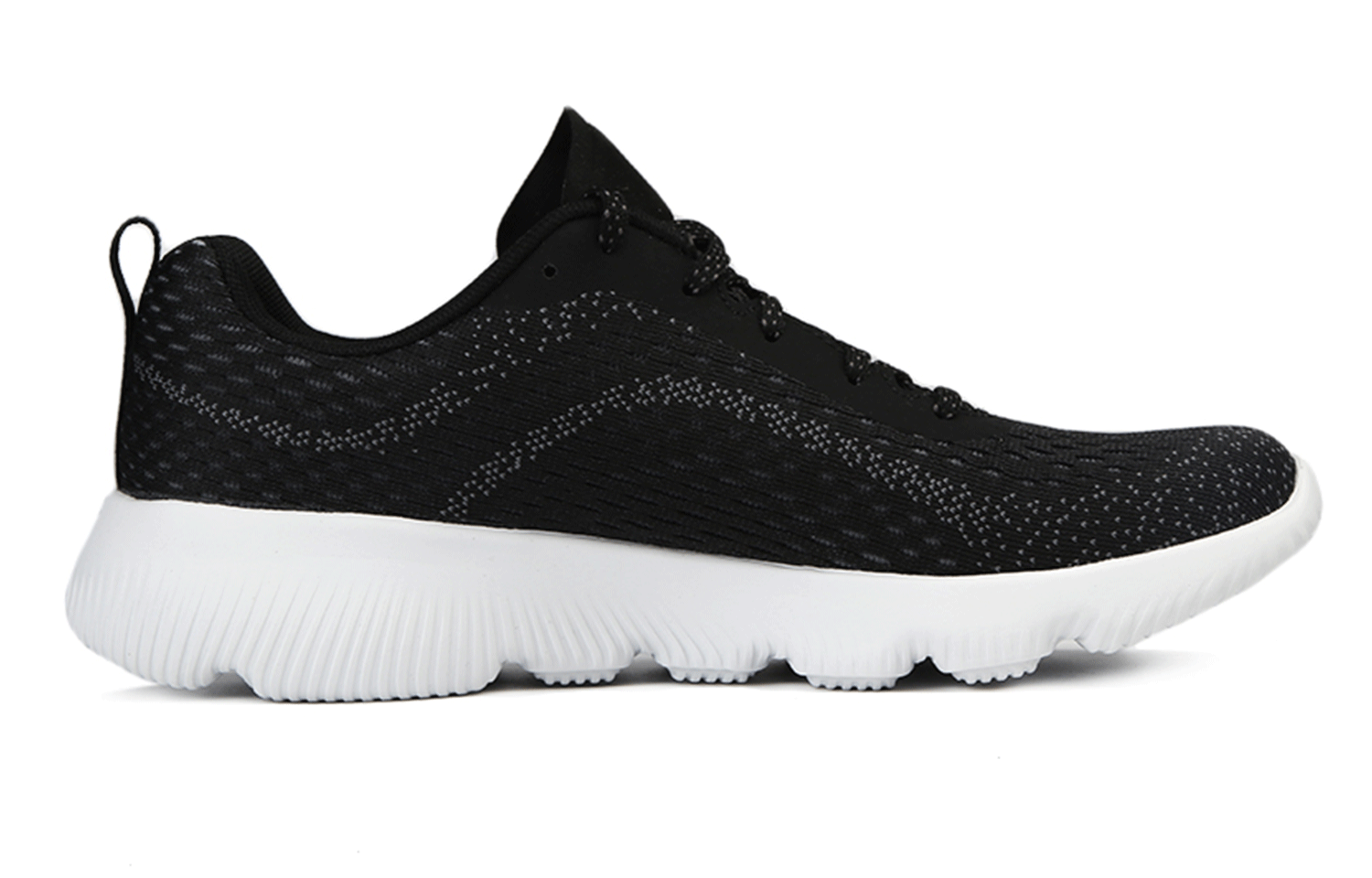 Order (Women) Skechers Go Run Focus 'Black Gray' 128023-BKGY