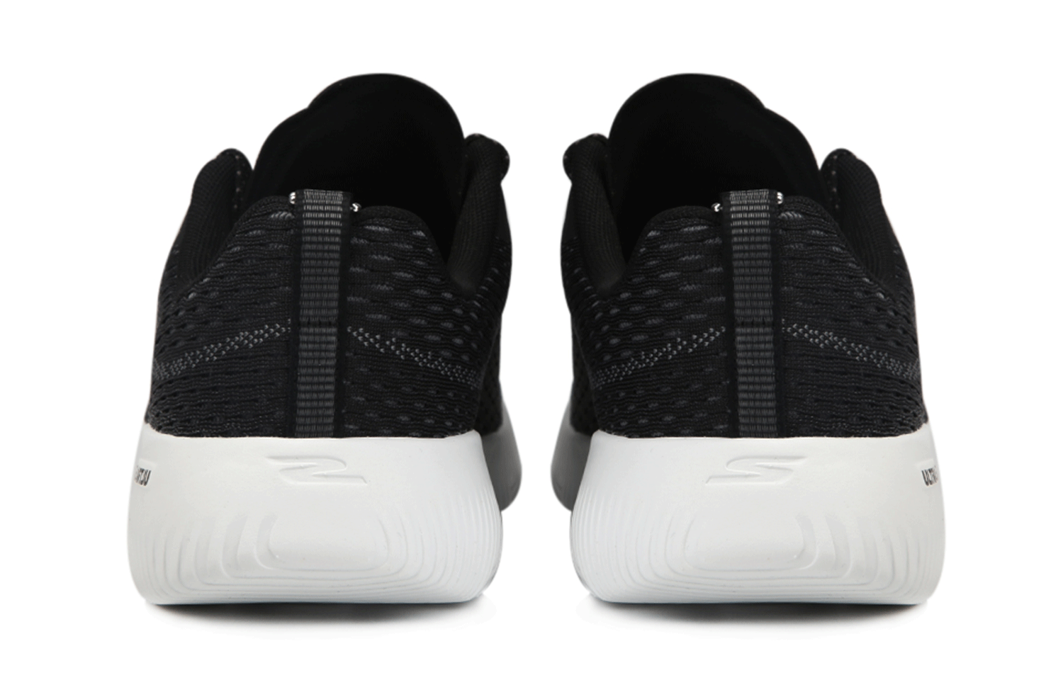 Shop (Women) Skechers Go Run Focus 'Black Gray' 128023-BKGY