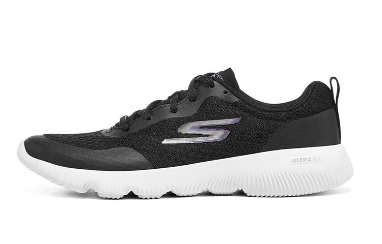 (Women) Skechers GO RUN FOCUS 'Black/Purple' 155165-BLK