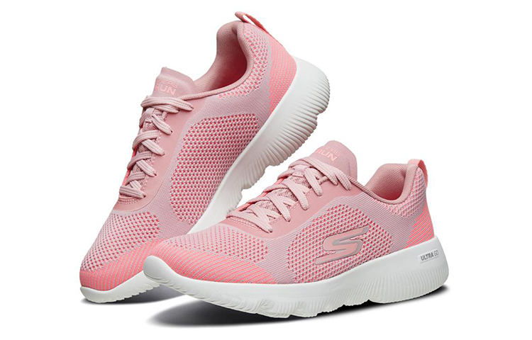 Lookbook (Women) Skechers Go Run Focus 'Pink Low-Top Running' 15178-PNK