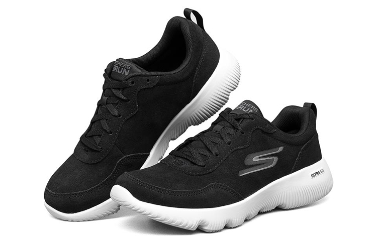Lookbook (Women) Skechers Go Run Focus Low-Top Black/Green 15179-BKMN