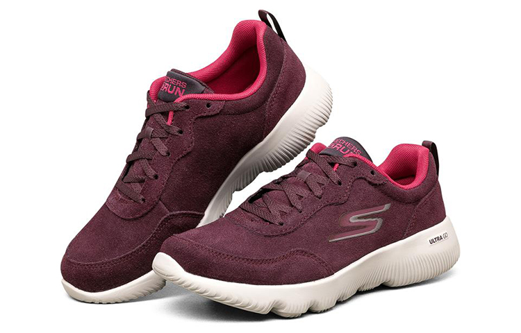 Lookbook (Women) Skechers Go Run Focus Low-Top Red-Wine 15179-BURG
