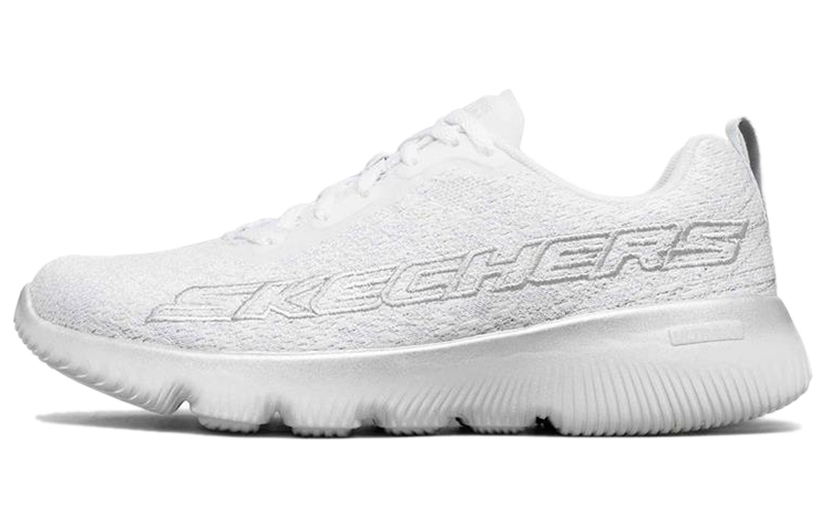 (Women) Skechers Go Run Focus White 128021-WSL