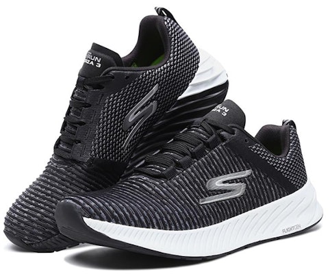 Skechers GO RUN Forza 3 低筒跑步鞋 女式 黑白 Lookbook Skechers GO RUN Forza 3 低筒跑步鞋 女式 黑白