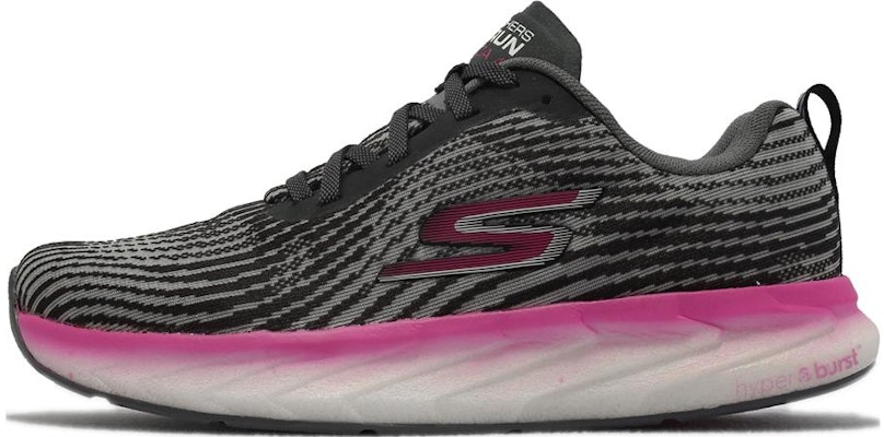 (W) Skechers Go Run Forza 4 'Hitam Pink Panas' 128095-BKHP Buy (W) Skechers Go Run Forza 4 'Hitam Pink Panas' 128095-BKHP