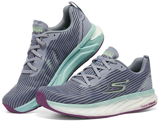 Skechers Go Run Forza 5 低幫跑步鞋 女款 暗灰藍色 Lookbook Skechers Go Run Forza 5 低幫跑步鞋 女款 暗灰藍色