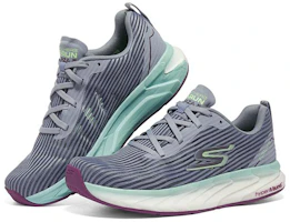 Lookbook Skechers Go Run Forza 5 低幫跑步鞋 女款 暗灰藍色