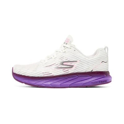 (W) Skechers Go Run Forza 5 'White Purple'