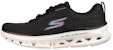 (W) Skechers Go Run Glide-Step 'Hitam Jaring Bernafas Ringan' 128890-BKW