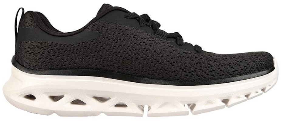(Women) Skechers Go Run Glide-Step 'Black Mesh Breathable Lightweight' 128890-BKW Order (Women) Skechers Go Run Glide-Step 'Black Mesh Breathable Lightweight' 128890-BKW