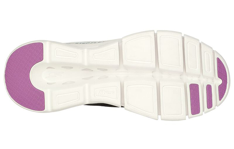 Shop (W) Skechers Go Run Glide-Step 'Jaring Hitam Ringan & Bernapas' 128890-BKW