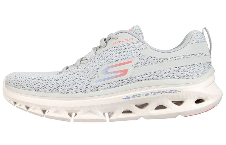 (Women) Skechers Go Run Glide-Step 'Grey White' 128890-GRY