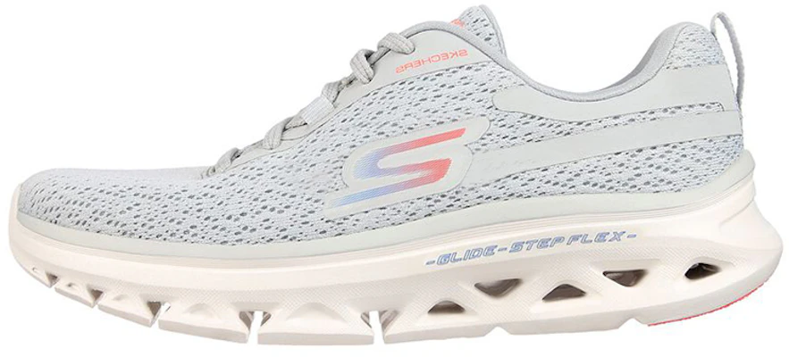 (W) Skechers Go Run Glide-Step ''Gris Blanc'' 128890-GRY Buy (W) Skechers Go Run Glide-Step ''Gris Blanc'' 128890-GRY