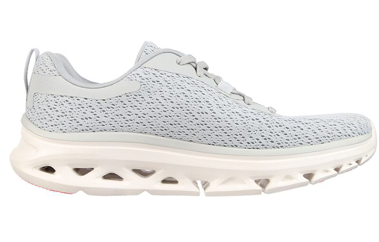 Order Skechers Go Run Glide-Step 網布透氣輕質跑步鞋 女款 灰白