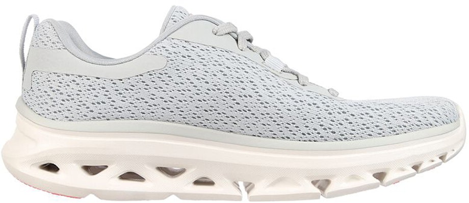 (Women) Skechers Go Run Glide-Step 'Grey White' 128890-GRY Order (Women) Skechers Go Run Glide-Step 'Grey White' 128890-GRY