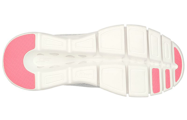 Shop Skechers Go Run Glide-Step 網布透氣輕質跑步鞋 女款 灰白