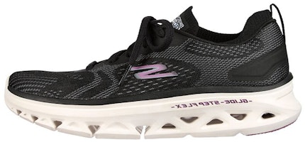 (Women) Skechers Go Run Glide-Step Flex 'Black' 128892-BKW (Women) Skechers Go Run Glide-Step Flex 'Black' 128892-BKW