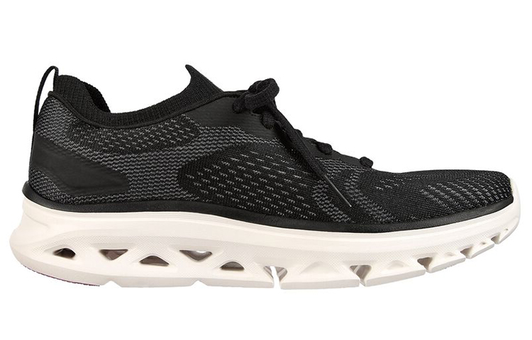Order (W) Skechers Go Run Glide-Step Flex 'Negro' 128892-BKW