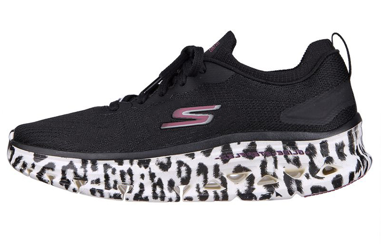 (Women) Skechers Go Run Glide-Step Flex 'Black White' 128895-BKW