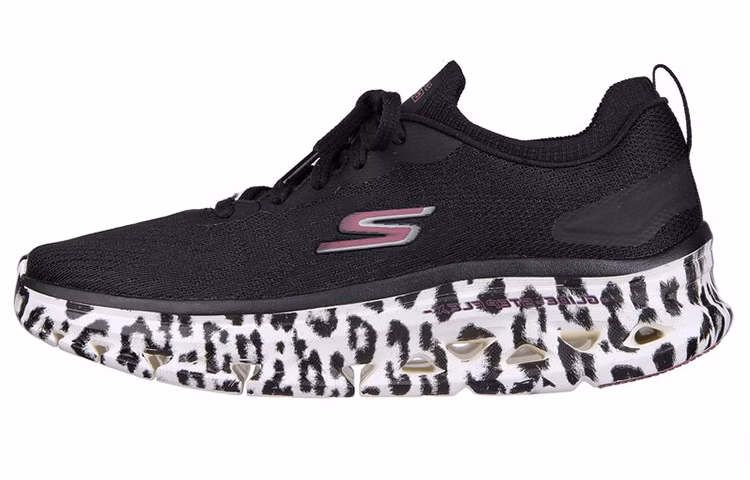 women-skechers-go-run-glide-step-flex-black-white-128895-bkw