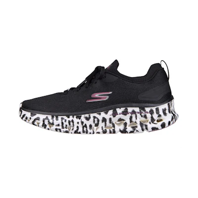 (W) Skechers Go Run Glide-Step Flex 'Black White'