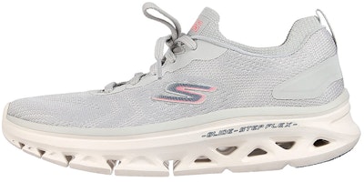(Women) Skechers Go Run Glide-Step Flex 'Grey' 128892-GRY (Women) Skechers Go Run Glide-Step Flex 'Grey' 128892-GRY