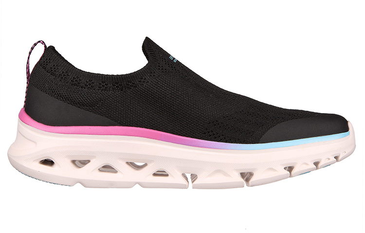 Order Skechers Go Run Glide-step Flex-Zula 舒適跑步鞋 女款 黑粉色