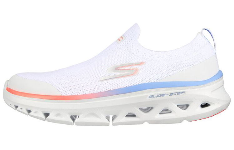 (Women) Skechers Go Run Glide-Step Flex 'Zula White' 128896-WMLT