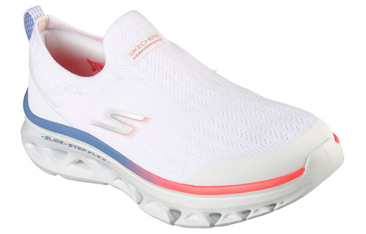 Lookbook (W) 스케쳐스 고런 글라이드-스텝 플렉스 '줄라 화이트' (Shortened: 스케쳐스 고런 플렉스 '줄라 화이트') 128896-WMLT