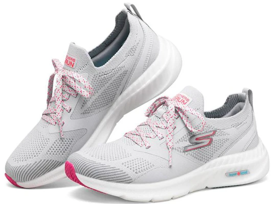 (W) スケッチャーズ GO RUN ハイパーバースト グレー 128097-GYHP Lookbook (W) スケッチャーズ GO RUN ハイパーバースト グレー 128097-GYHP
