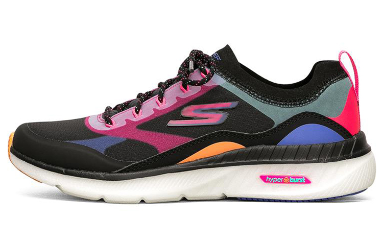 (W) Skechers Go Run Hyper Burst Low-Top Black