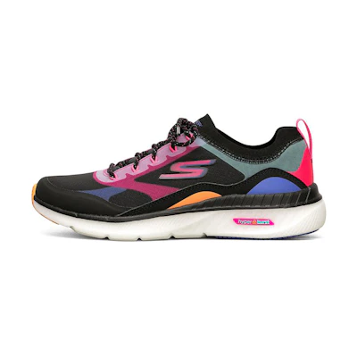 (W) Skechers Go Run Hyper Burst Low-Top Black