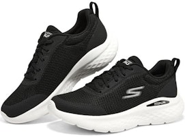 Lookbook (W) Skechers Go Run Lite 'Hitam Low-Top' 129426-BKW